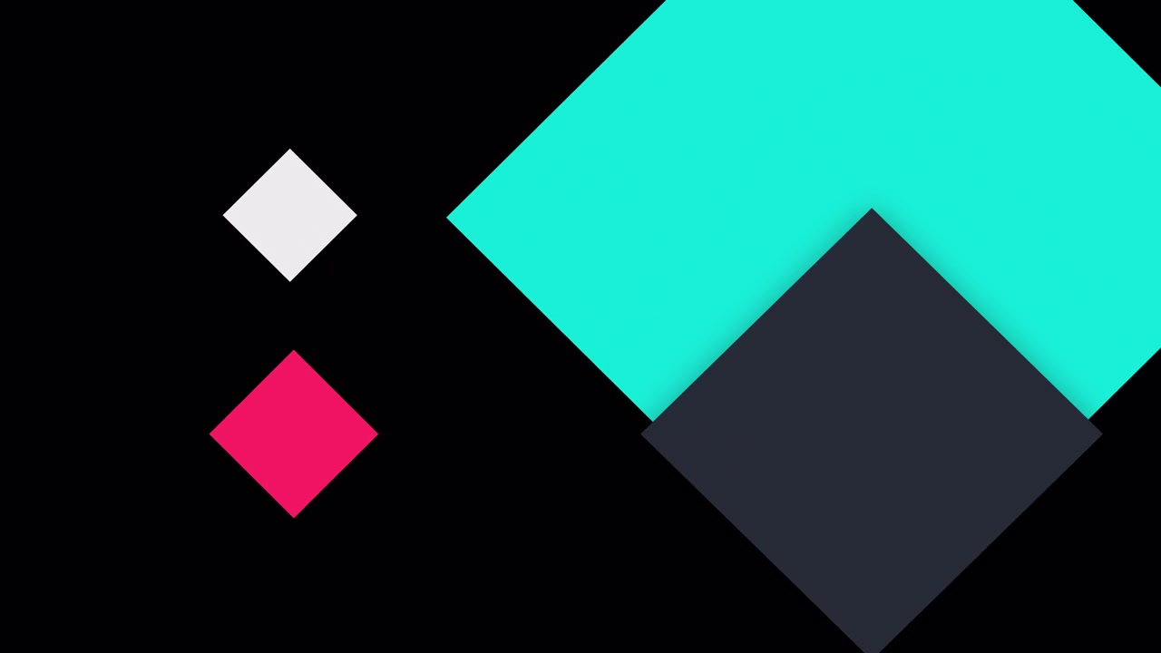 Abstract Motion Graphics Transition with Expanding Geometric Shapes