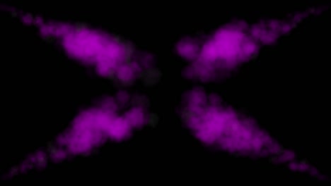 smoke blowing color particles animation motion graphics