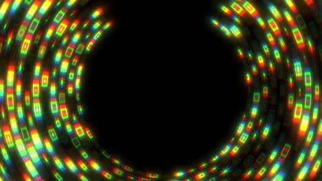 Patrón-De-Espiral-Vibrante-Líneas-Coloridas-En-Un-Arreglo-Circular