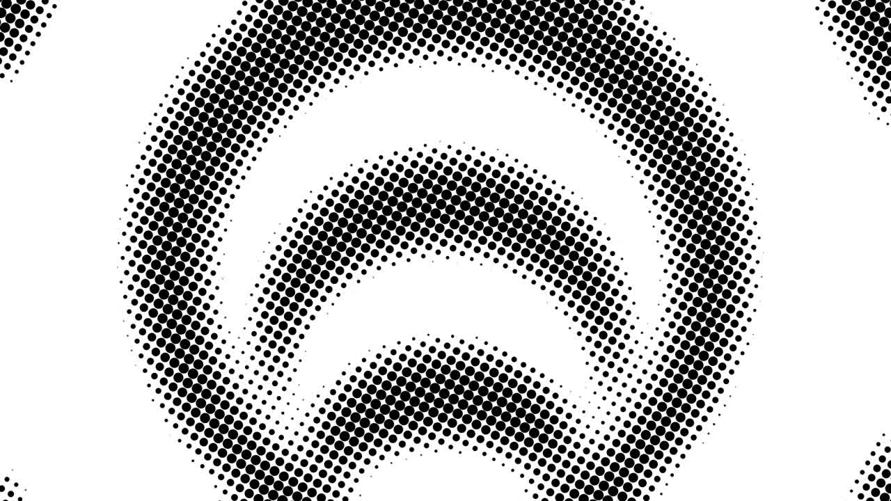 medio tono de muchos puntos, fondo abstracto generado por computadora, fondo de renderización 3d con efecto de ilusión óptica