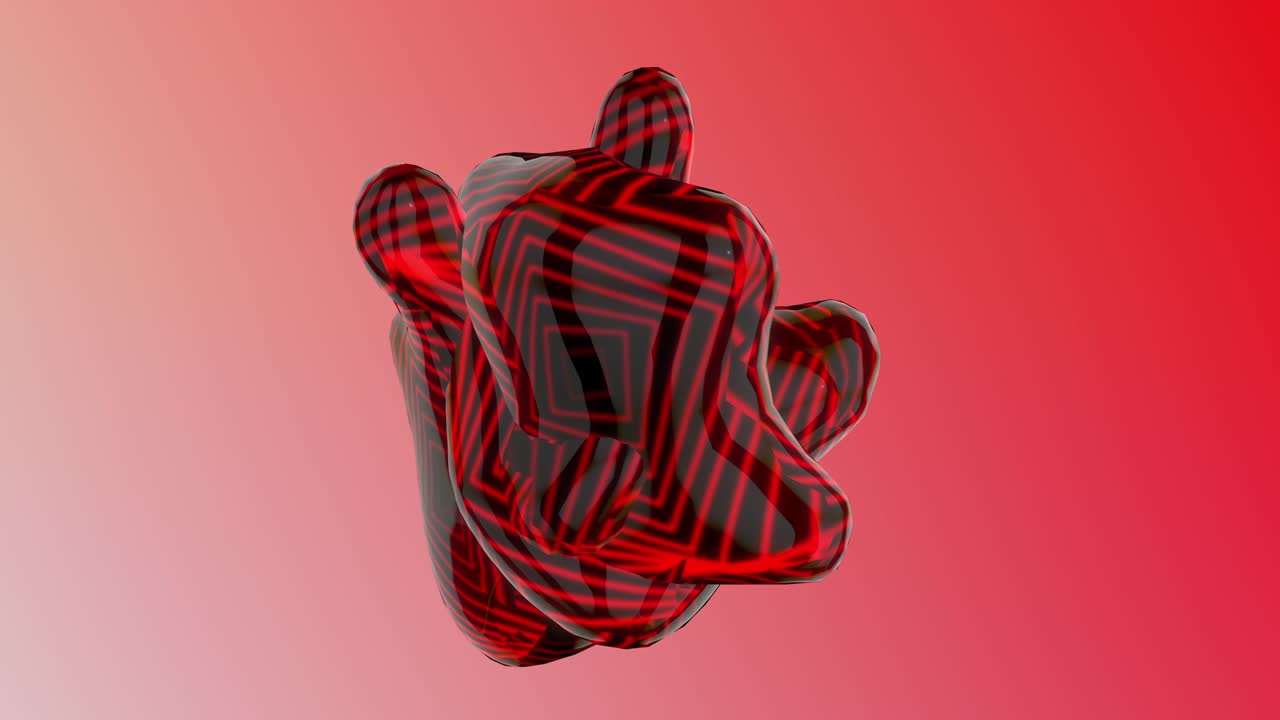 mancha roja en bucle