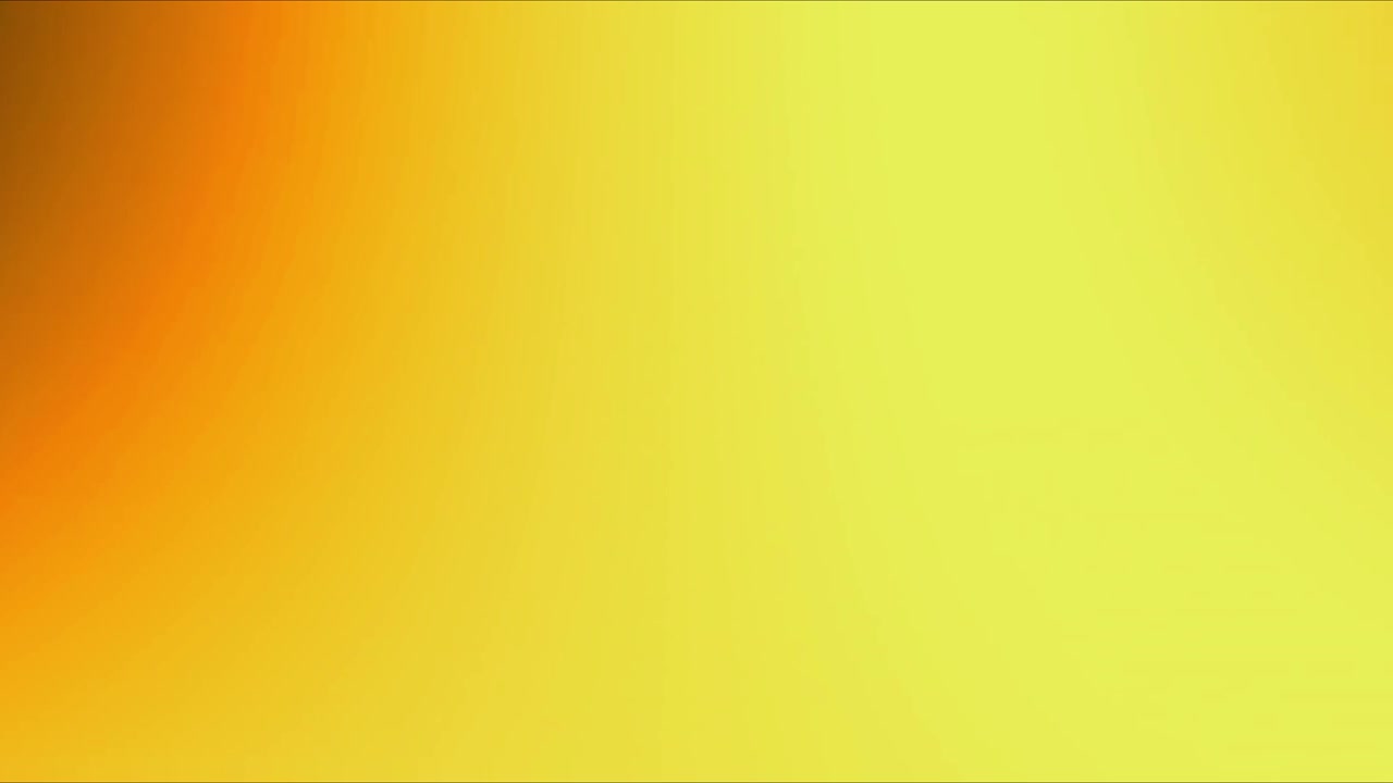 Abstract Motion Background with Pulsing Yellow and Orange Light Transitions