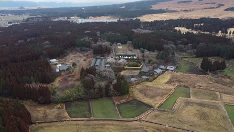 the aerial view of kumamoto