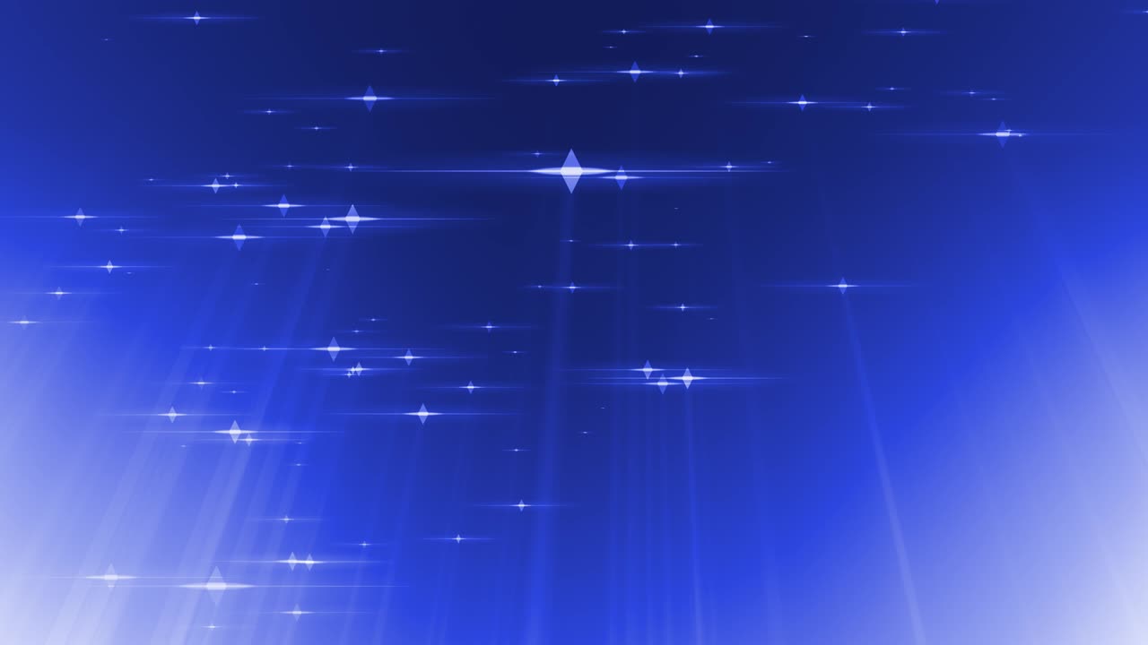 배경 루프, 입자, 빛의 광선으로 별