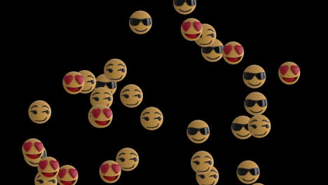 emoticons flying