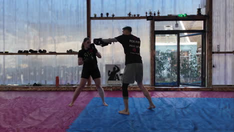 martial arts training session