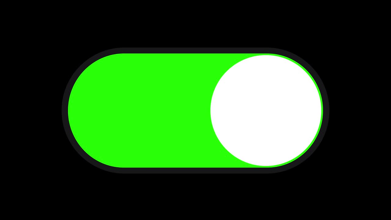 visualización de la configuración del interruptor en el dispositivo.
