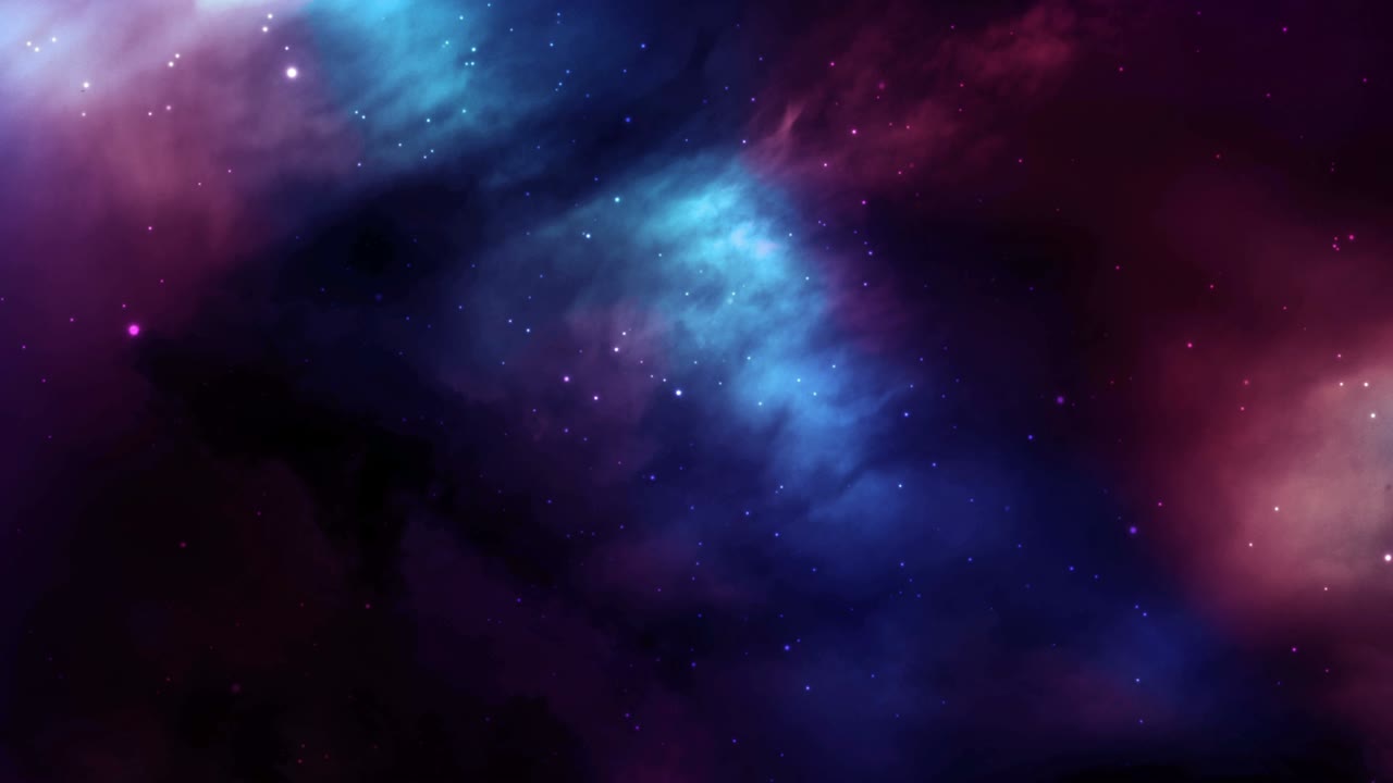 Abstract Colorful Space Background