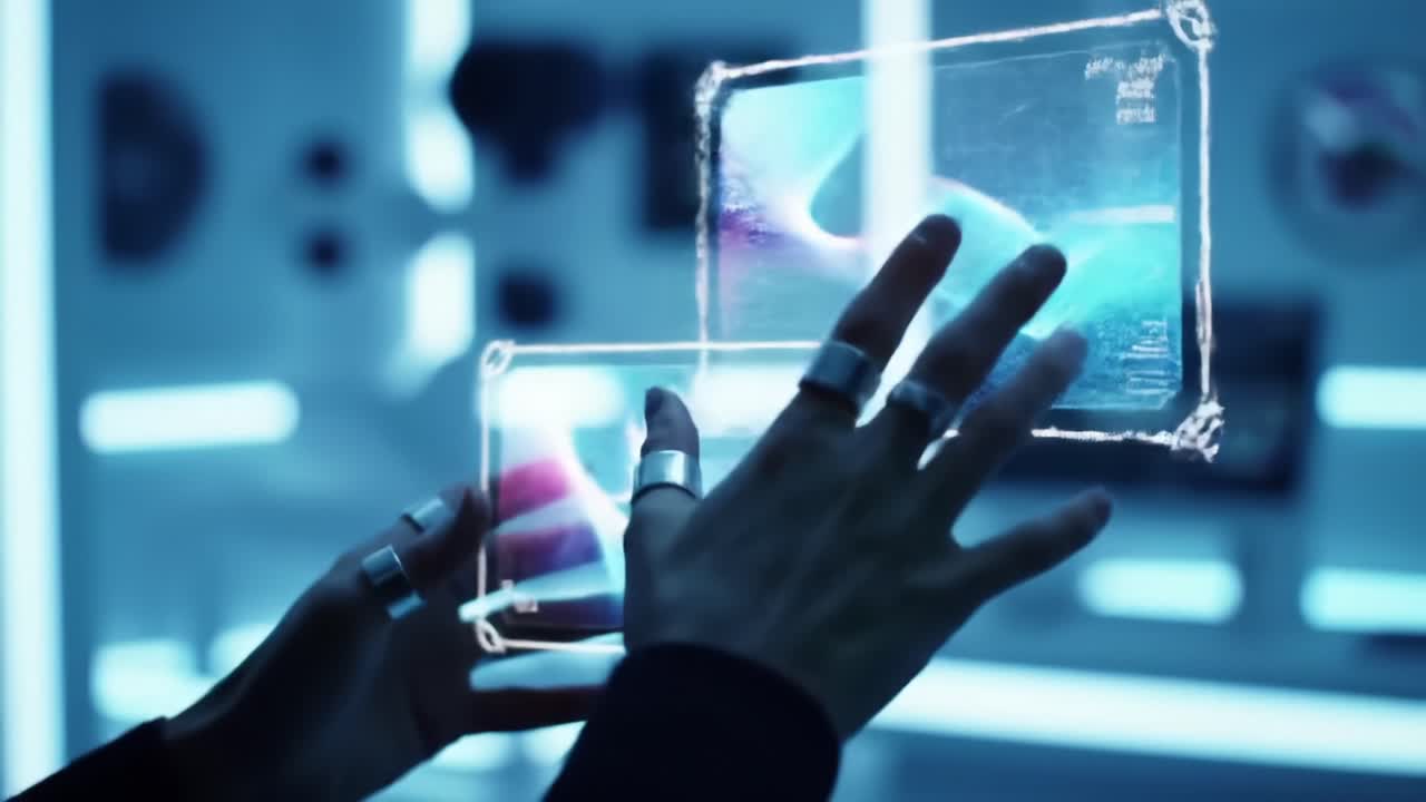 Exploring the Future of Technology with Interactive Holograms: A Fascinating Journey Through Digital Manipulation and Visual Interfaces