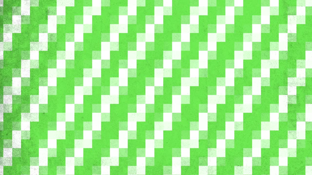 Green and white checkerboard pattern
