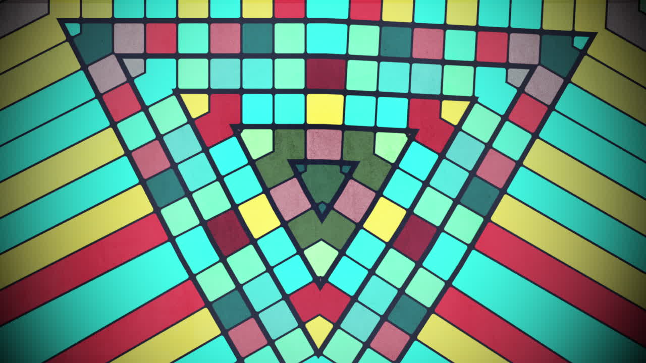 patrón de cuadrados de colores de movimiento 22