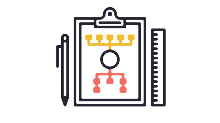 Workflow Line Icon Animation