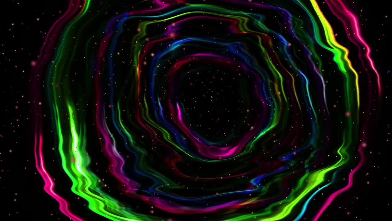 Animação abstrata, fundo líquido, filme de pintura digital deslumbrante, filme de fundo abstrato. Animação de gradiente holográfico.
