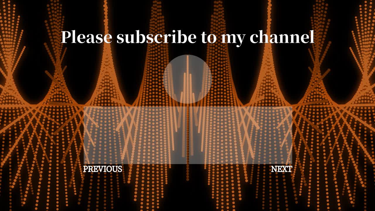 멋진 엔딩 카드 엔딩 스크린 모션 그래픽