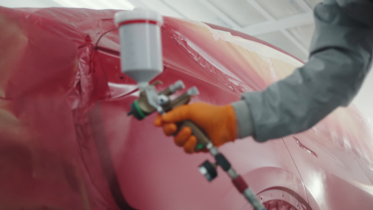 자동차 페인팅 프로세스