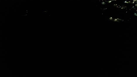 espectáculo de fuegos artificiales por la noche