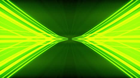 espectáculo de láser. luces verdes abstractas. fondo para la escena musical. bucle vj.