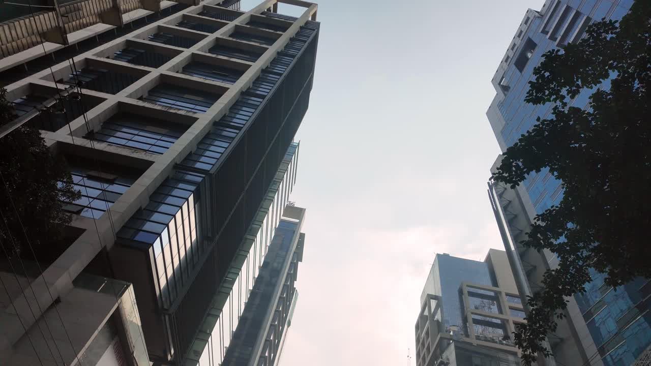 Skyscrapers in an Urban Environment