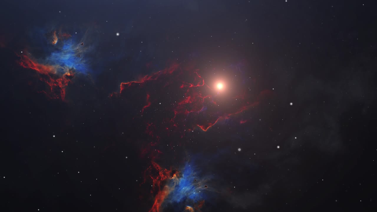별들로 가득 찬 우주, 성운 4k