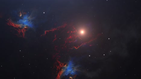 universo lleno de estrellas, nebulosa 4k