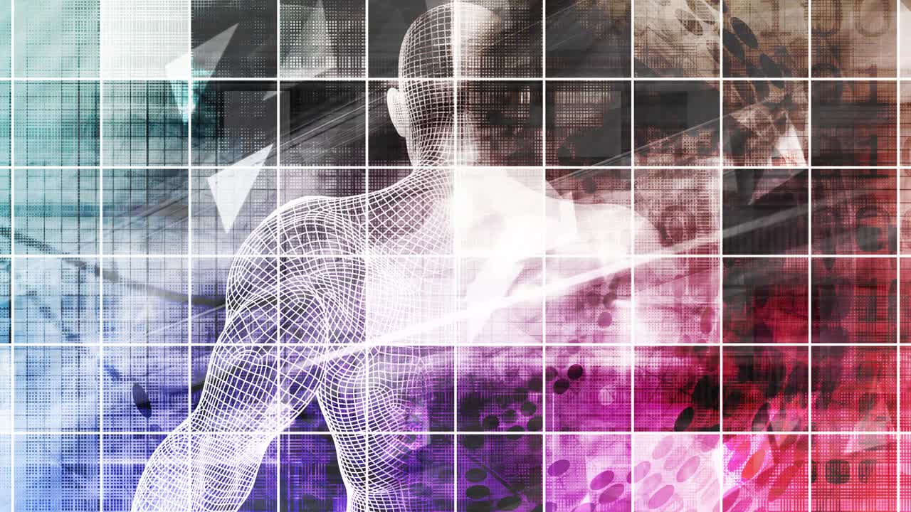 Medical Technology Science Pattern Abstract Background Looping