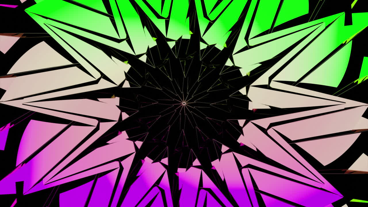 Abstract Geometric Star Pattern (modello geometrico stellare astratto)