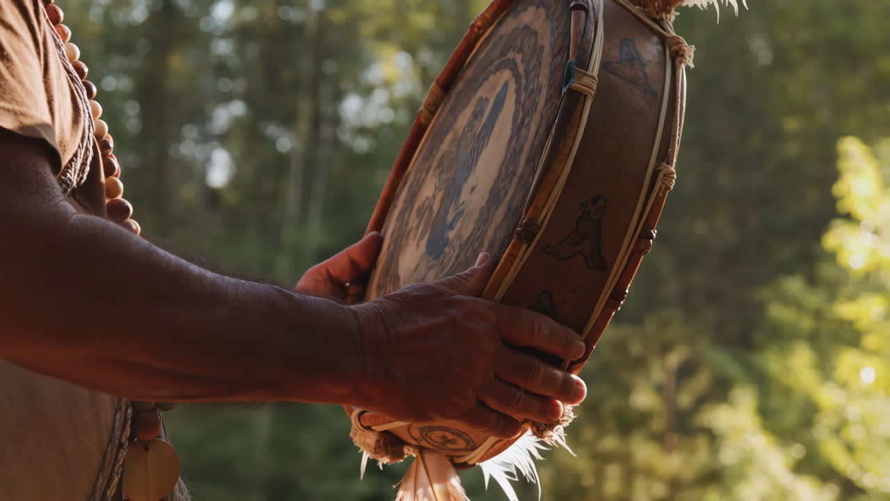 tambor nativo americano