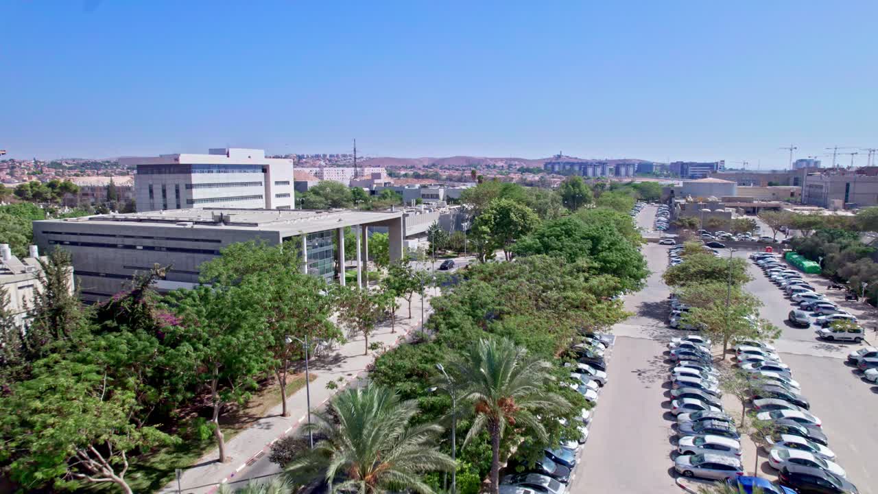 Ben Gurion Negev Üniversitesi'nin dron çekimi 2