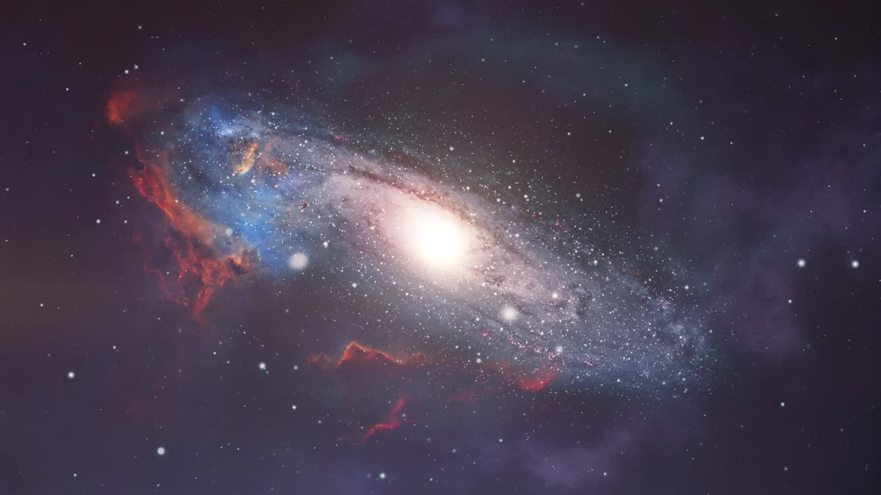 galaxia vía láctea en el universo