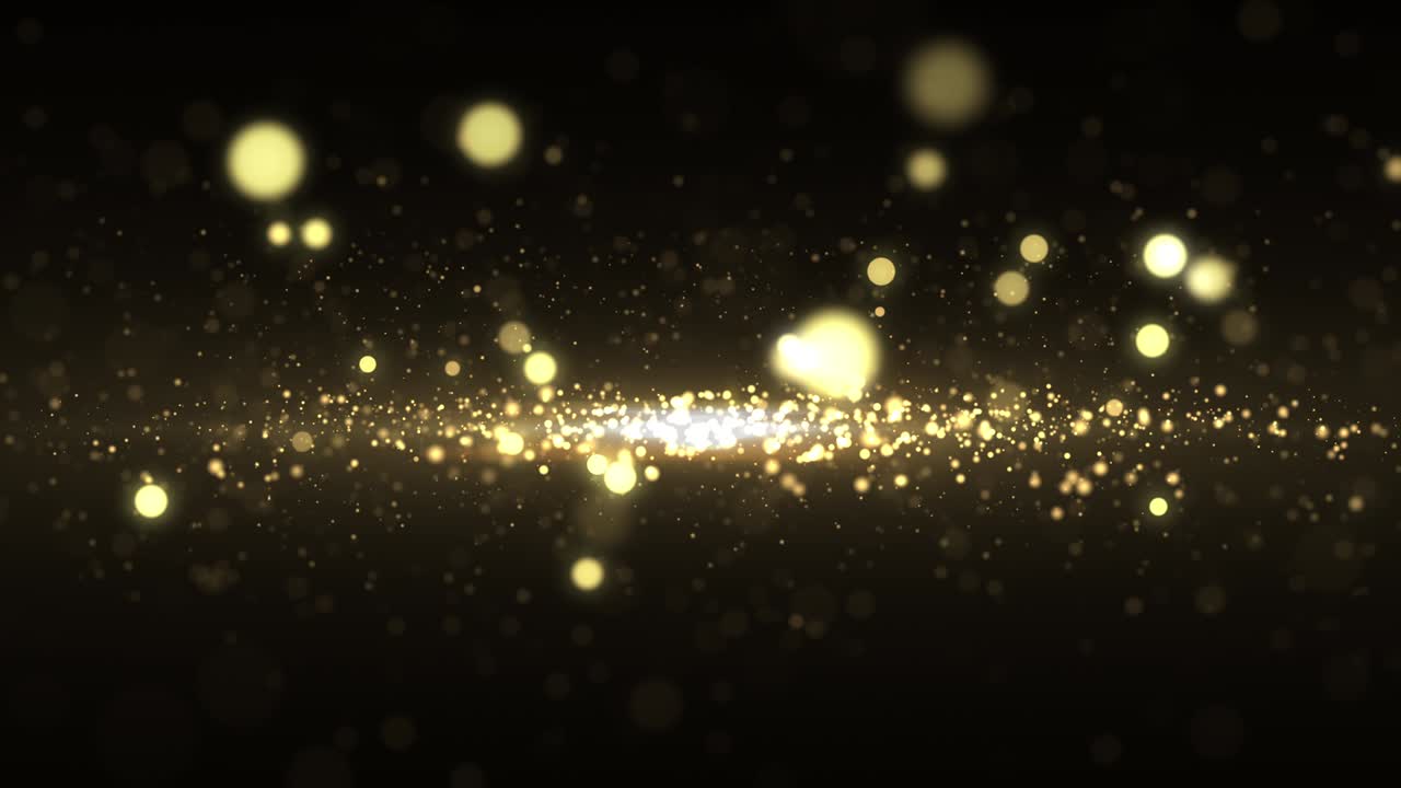 럭셔리 금 입자 반이는 추상적인 배경은 행복한 새해와 행복한 크리스마스 축제 시즌 중간 광선