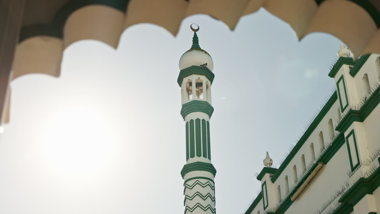 Minareto e cupola di una moschea