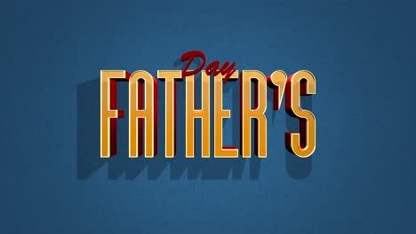 Retro-Fathers-Day-text-on-blue-vintage-texture-in-80s-style