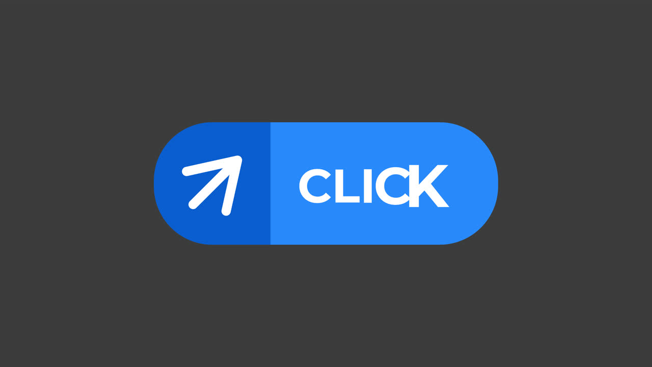 Click Button with Up-Right Arrow Icon