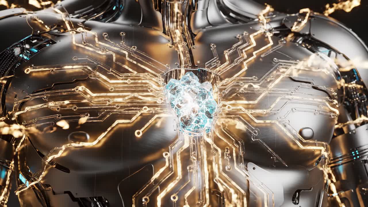 Futuristic Cyborg Technology