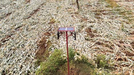 Granja-Tierras-De-Cultivo-Paisaje-Rural