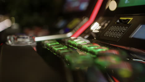 machine à sous dans le casino.