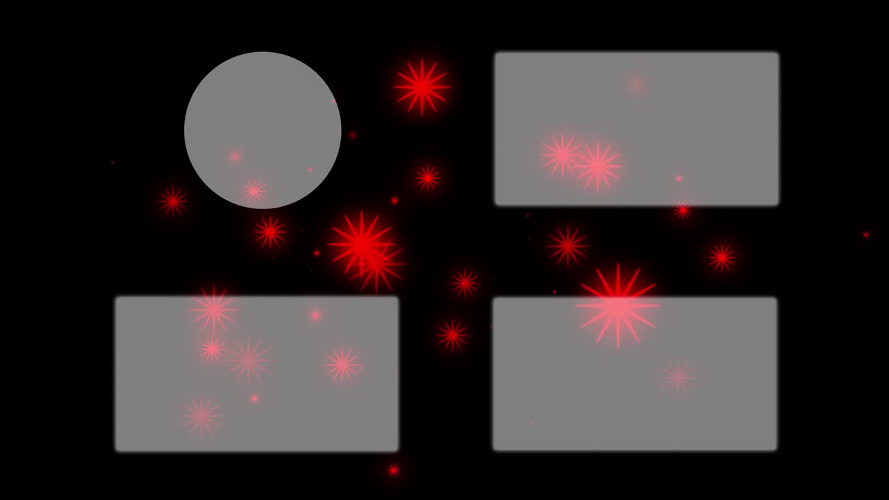 객체 조명 엔드 카드 엔딩 스크린 모션 그래픽