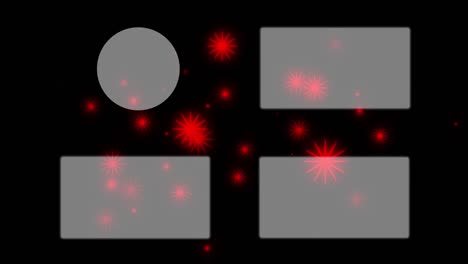 iluminación del objeto tarjeta final pantalla final gráficos de movimiento
