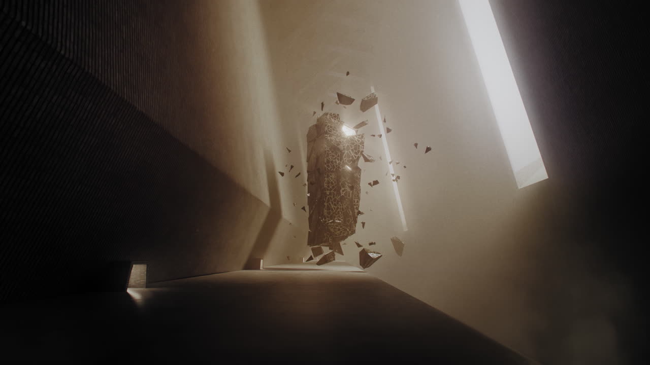 Ancient alien origin monolith