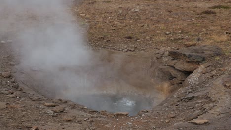 geothermal vent bubbling