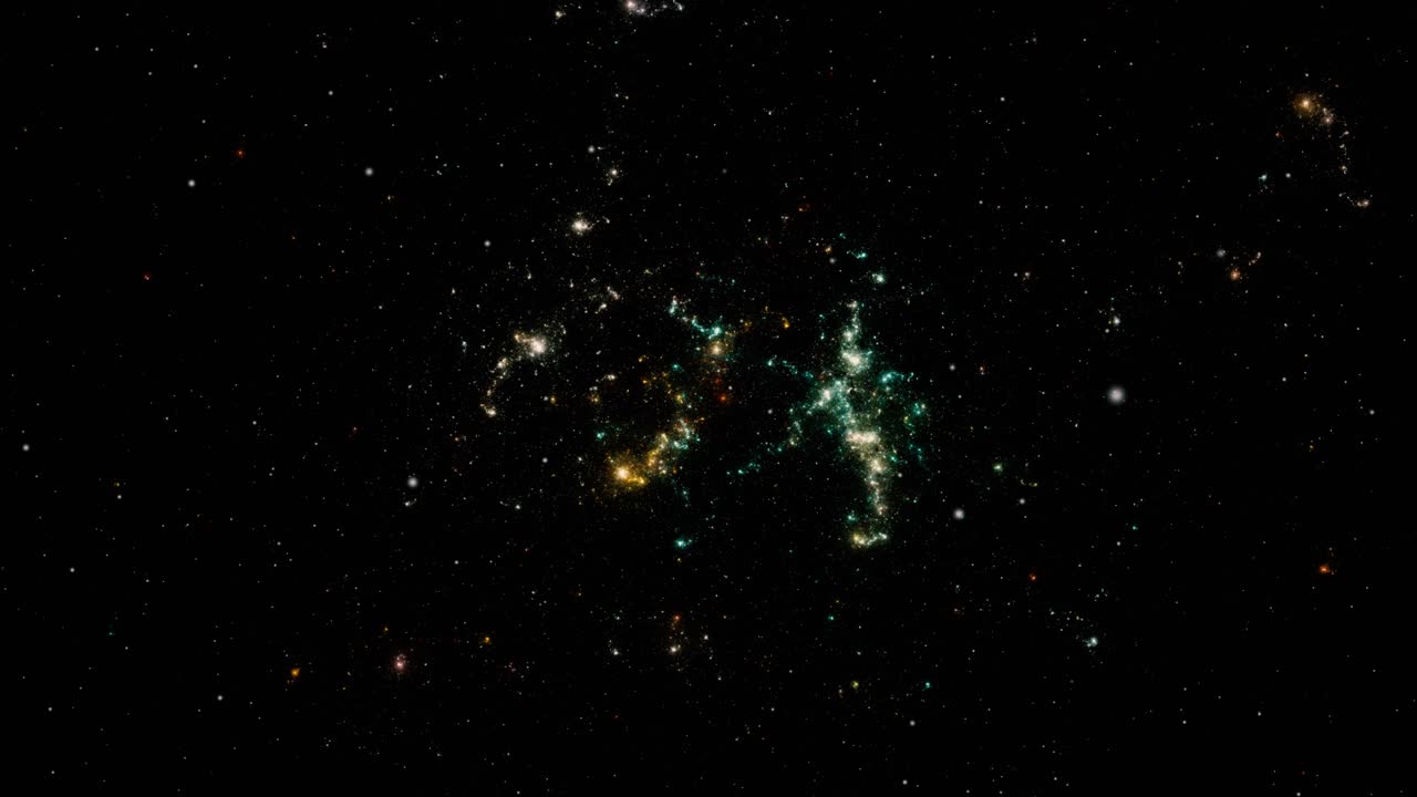 Space background. Stars background. Flying Through Space.