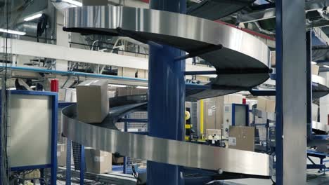 factory conveyor belt system