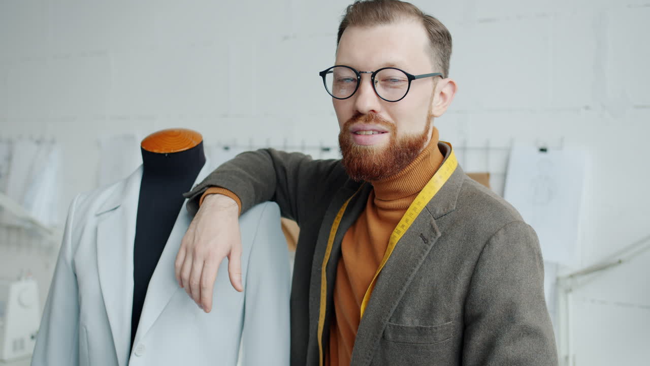 diseñador de moda en el trabajo