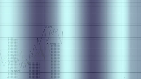 animation of statistics and financial data processing over grid