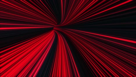 abstract red and black speed tunnel