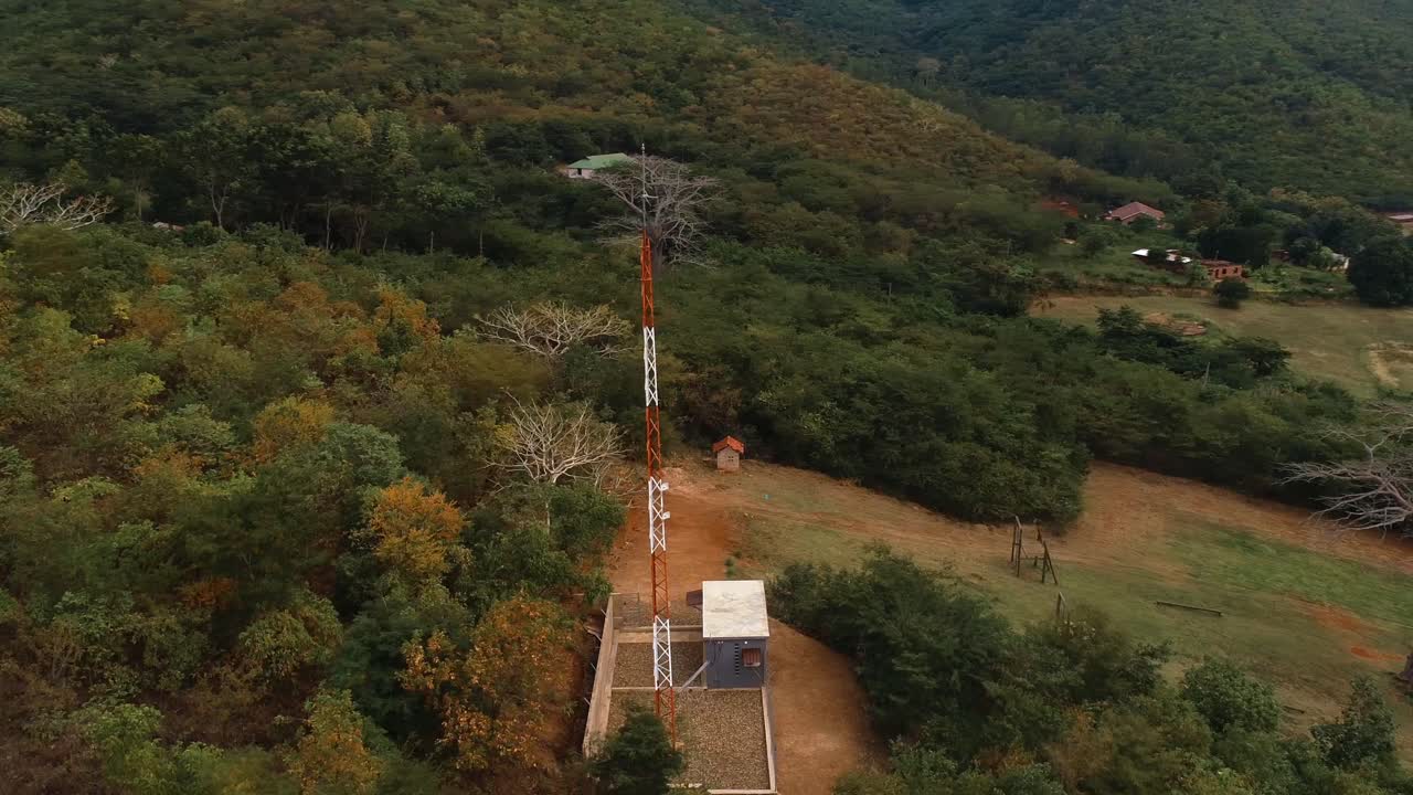 vista aérea de la ciudad de morogoro en tanzania