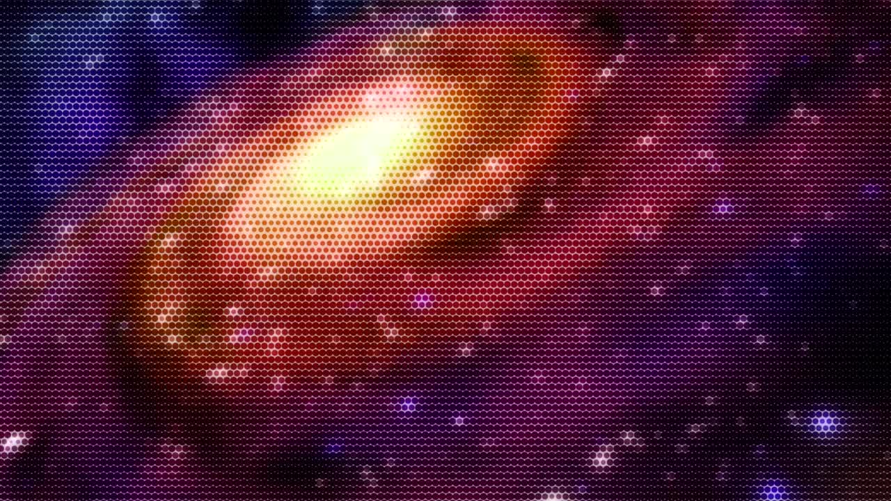 fondo animado en movimiento que muestra el planeta tierra desde el espacio