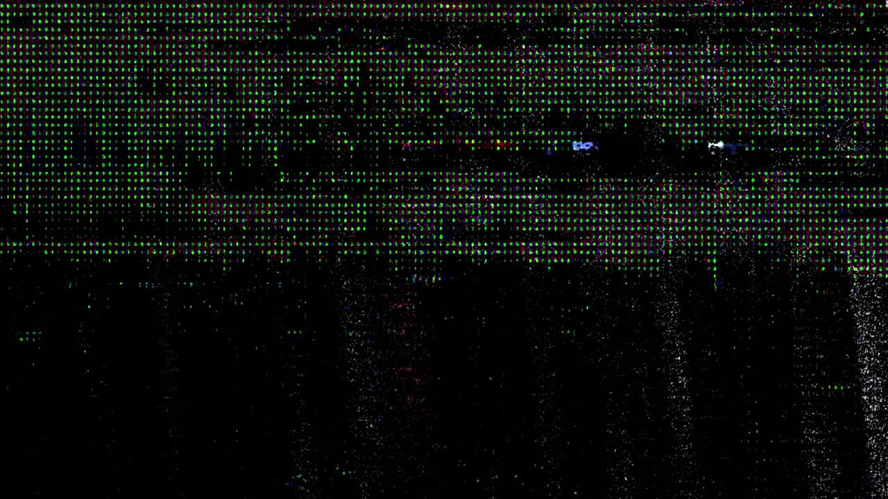 Abstract Digital Glitch and Static Noise Background