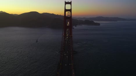 san francisco - golden gate bridge - sunset