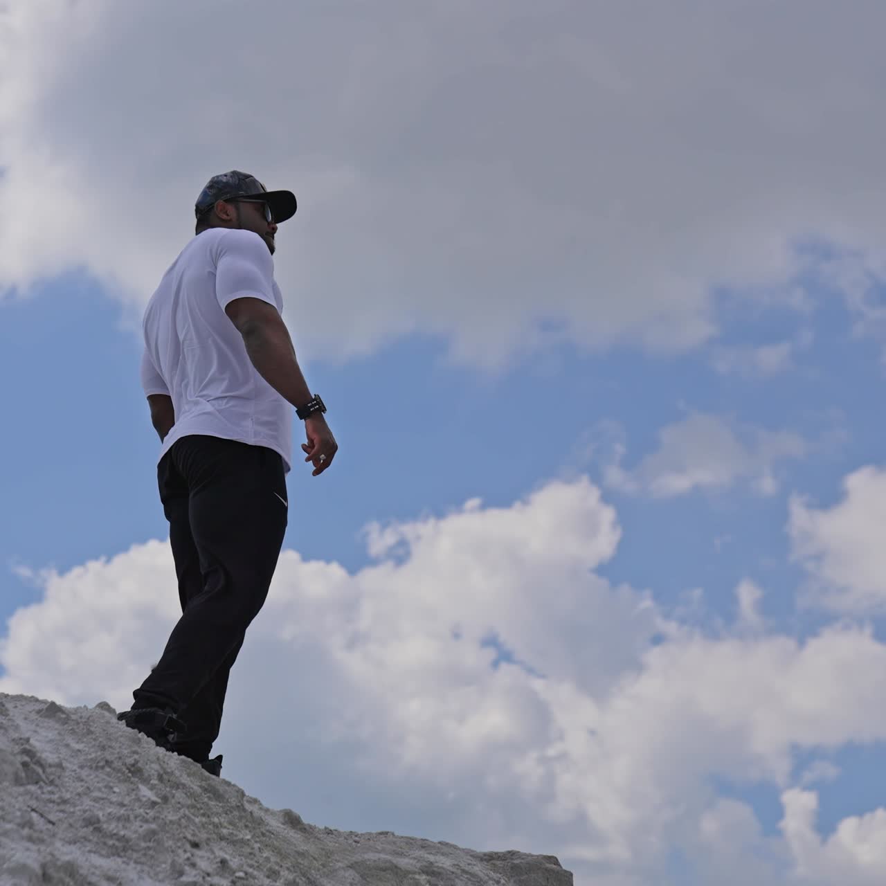 Young man posing outdoor
